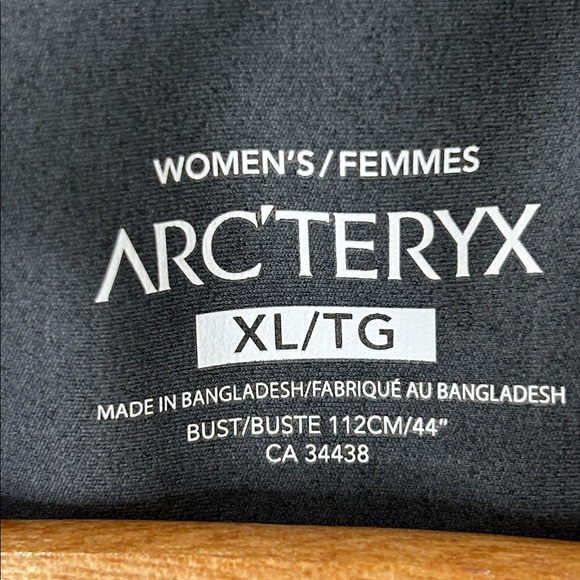 Arc'teryx Ceva Jacket White Full Zip Hiking Skiing Size XL - Picture 3 of 16